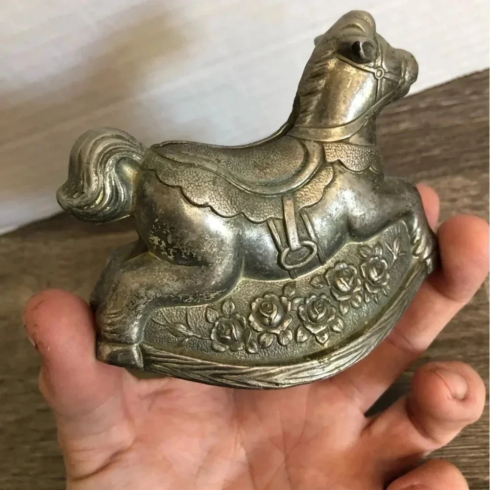 Vintage Rocking Horse Coin Bank - Picture 6 of 10